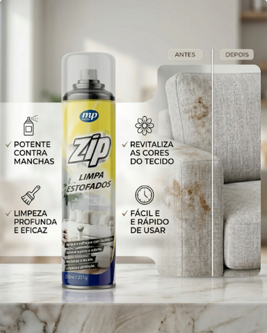 Zip Clean – Adeus Manchas – Sofá Novo em 2 Minutos