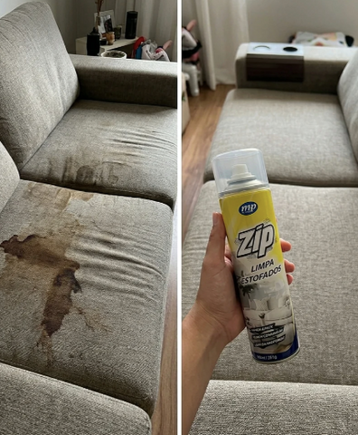 Zip Clean – Adeus Manchas – Sofá Novo em 2 Minutos