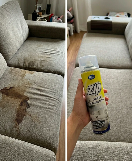 Zip Clean – Adeus Manchas – Sofá Novo em 2 Minutos