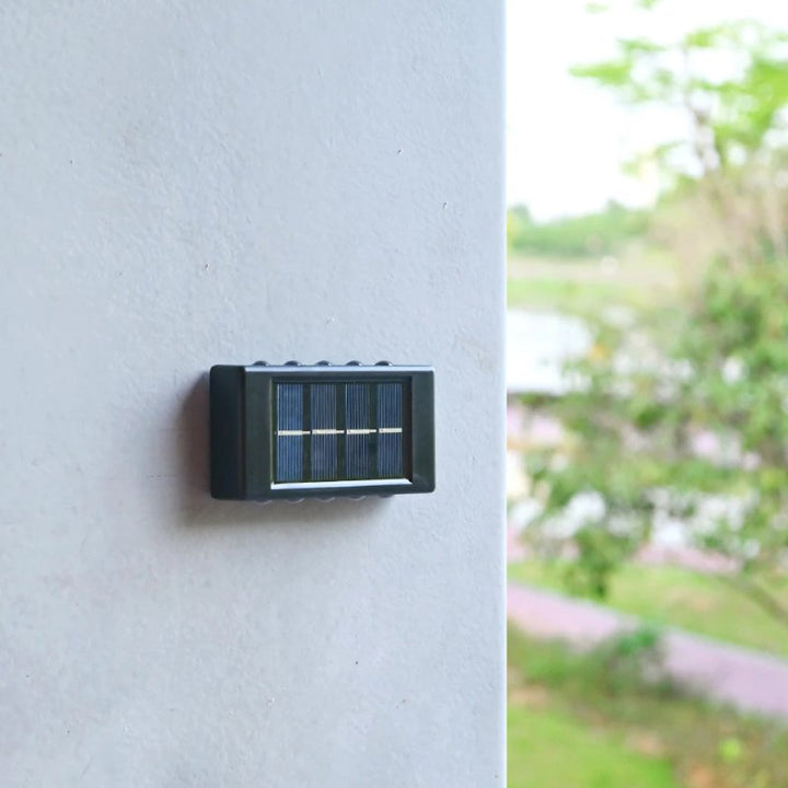 Arandela Solar de Parede para Área Externa com LED