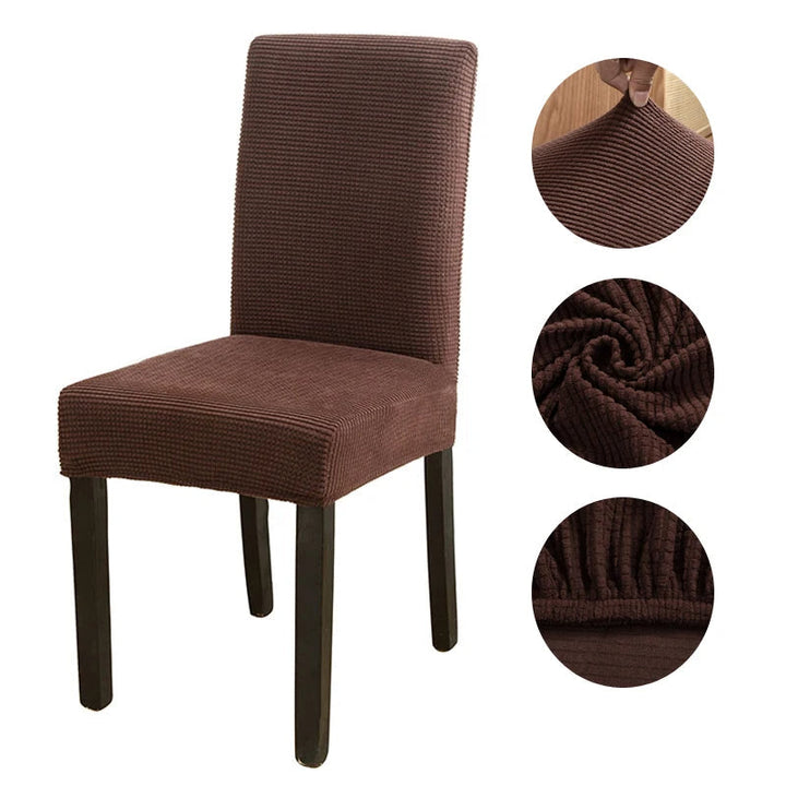 Capa de Cadeira Jantar Jacquard