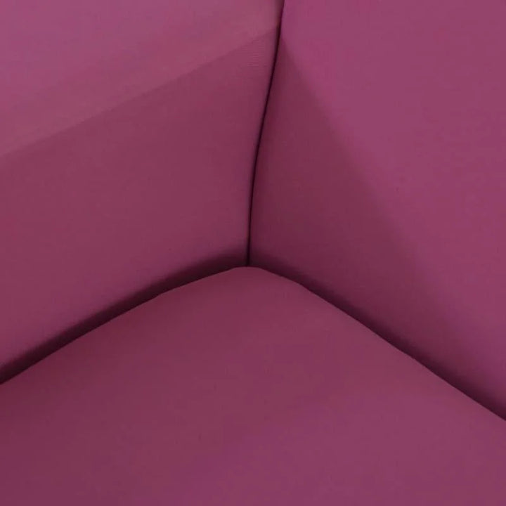 Capa De Sofá Stretch Ajustável Lisa Rosa