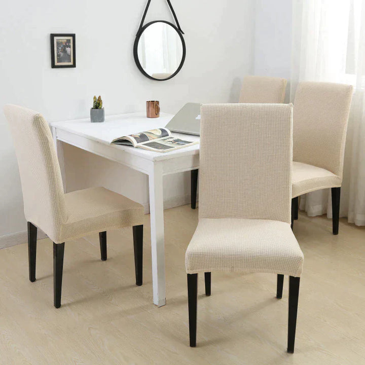 Capas de Cadeira Jacquard  com Elastano