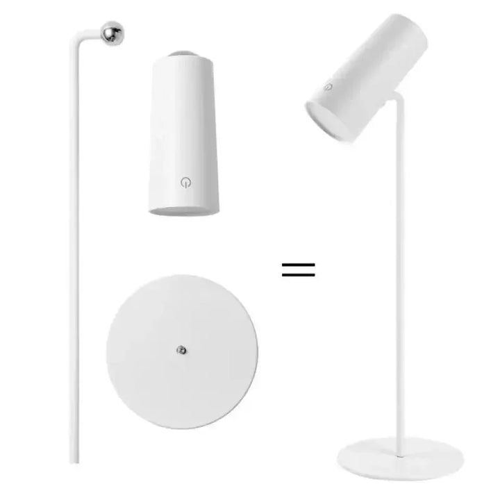 Luminária de Mesa LED Regulável com Entrada USB