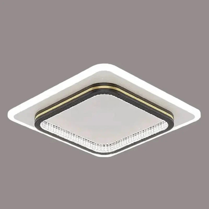 Luminária de Teto Moderna para Instalação de Sobrepor com Design Contemporâneo