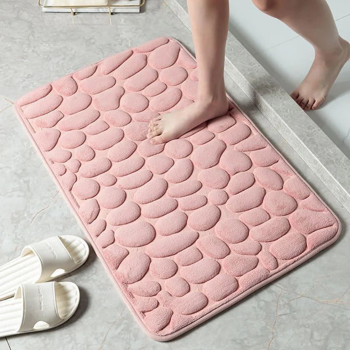 Tapete Antiderrapante para Banheiro em Microfibra – Absorção Rápida