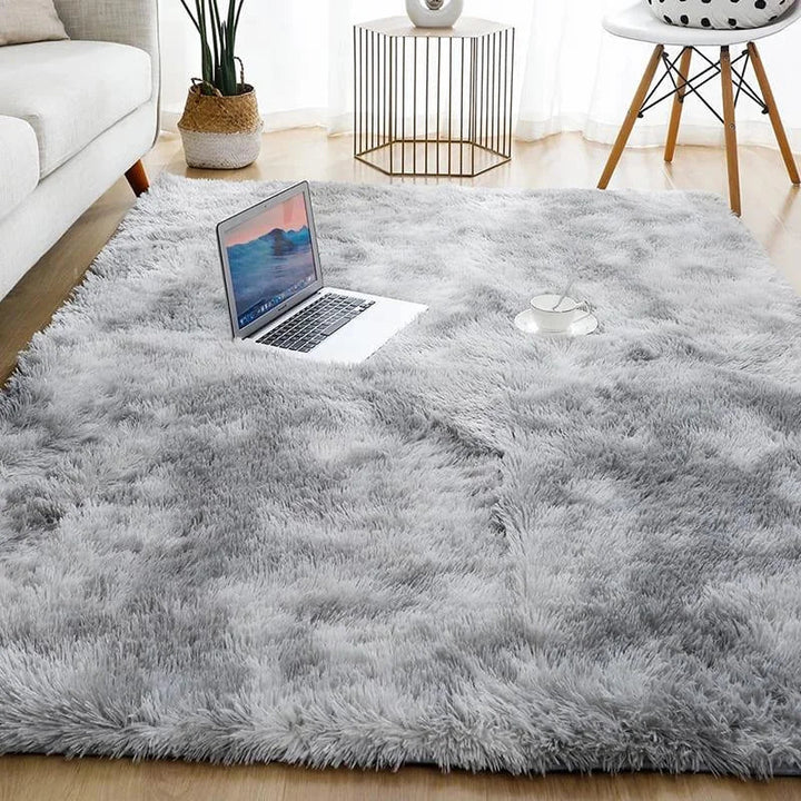 Tapete Luxury Felpudo Cinza Mescla