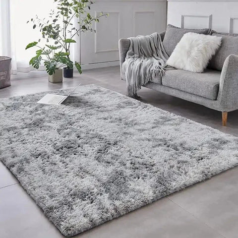 Tapete Luxury Felpudo Cinza Mescla